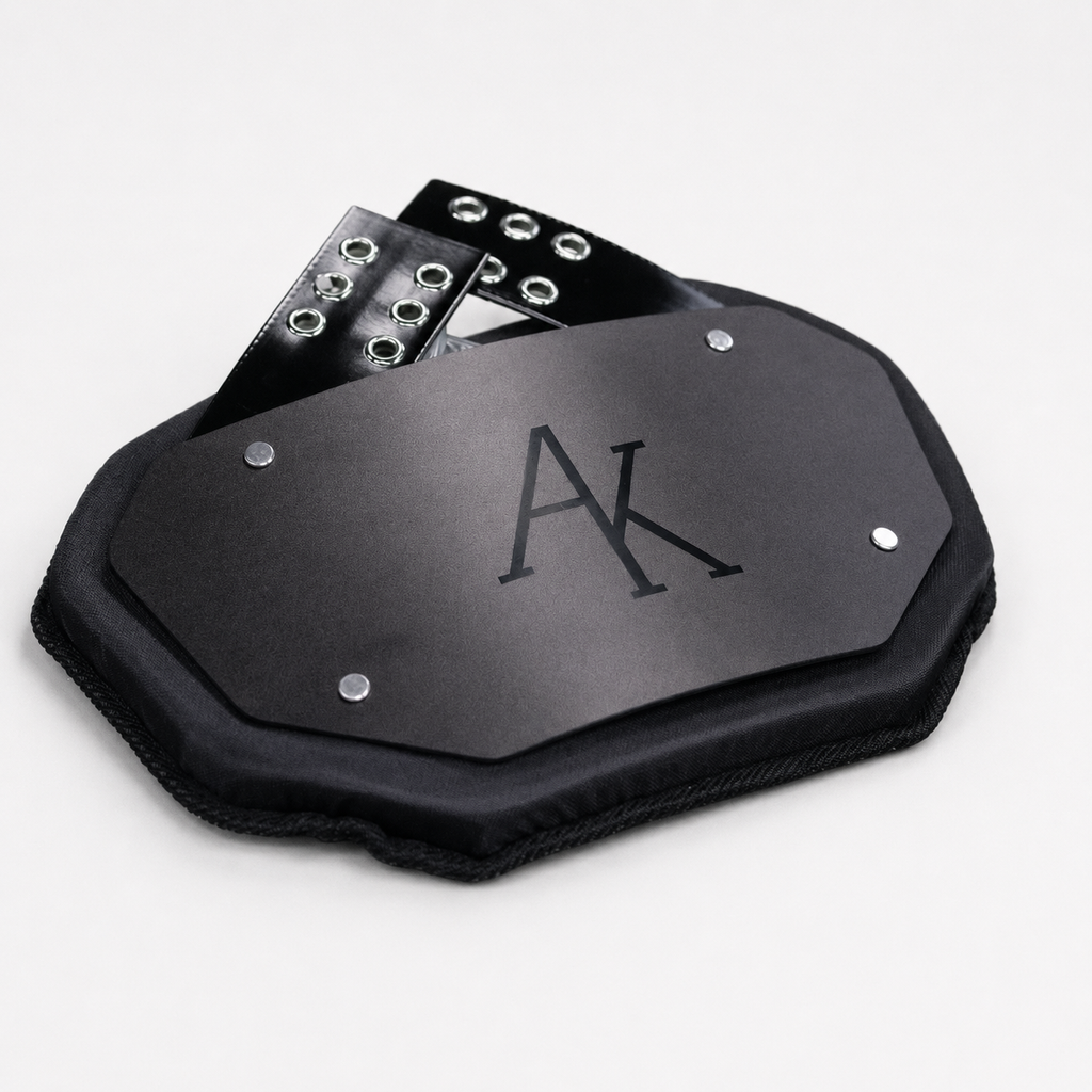 Black American Konnection AK Skill classic adult football backplate