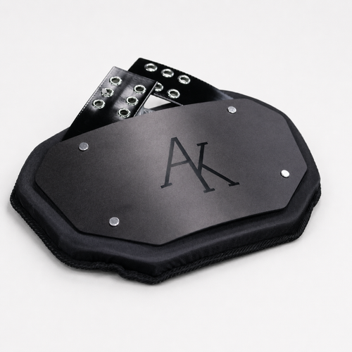 Black American Konnection AK Skill classic adult football backplate